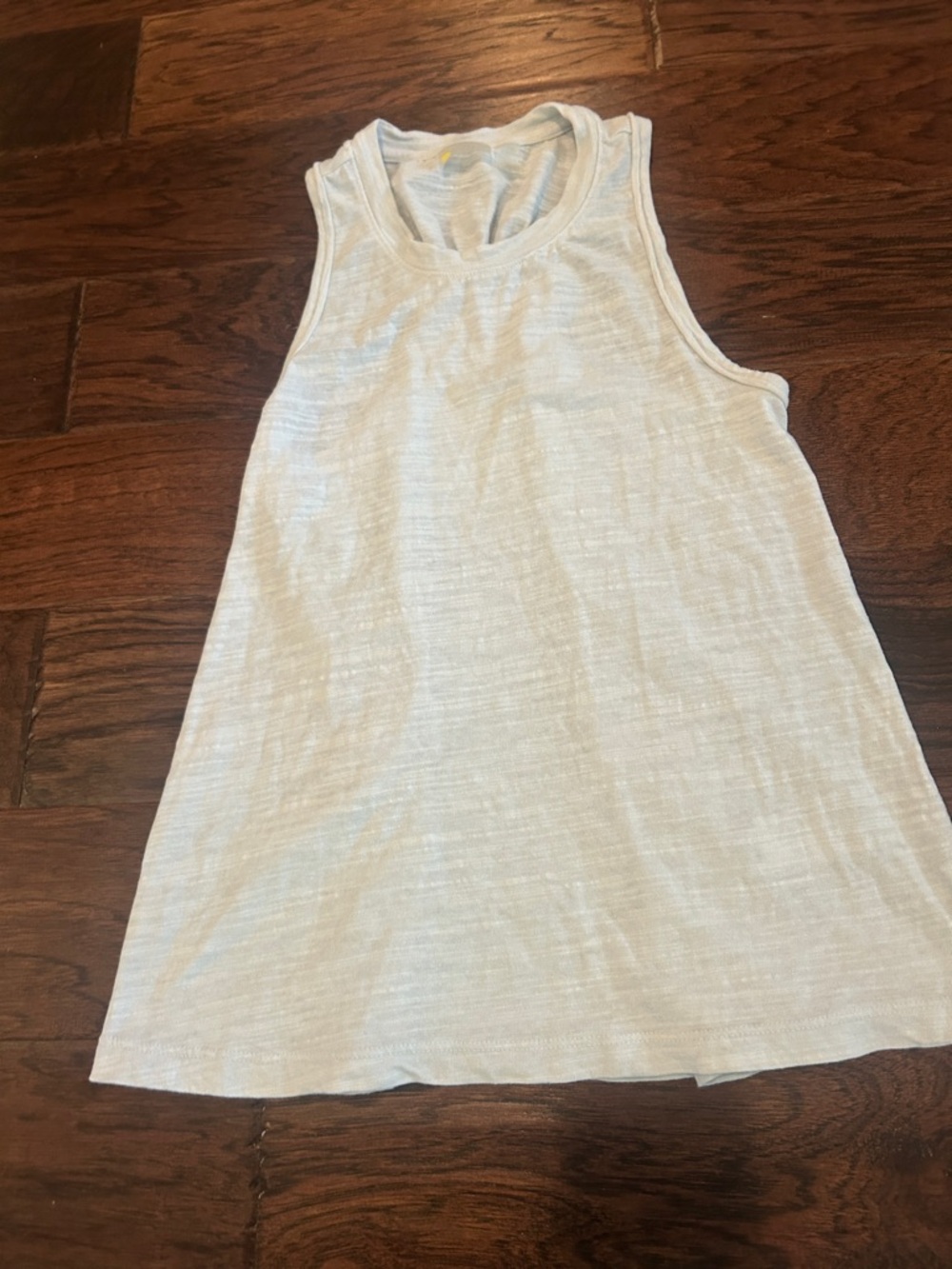 Zella Very Light Heather Gray Sleeveless Tank Top